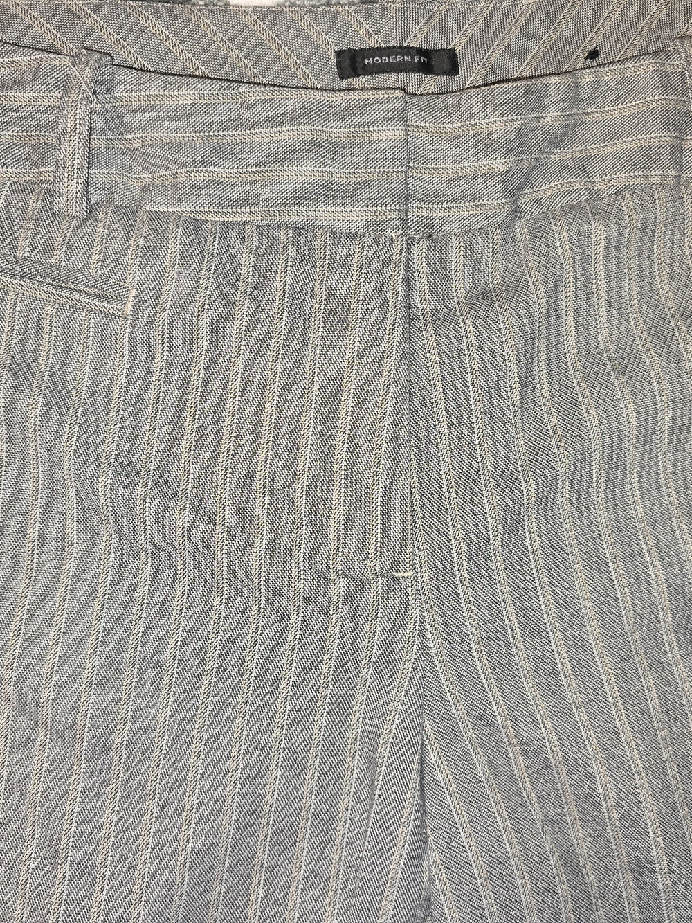 Worthington Gray Pinstripe Flat Front Men’s Shorts